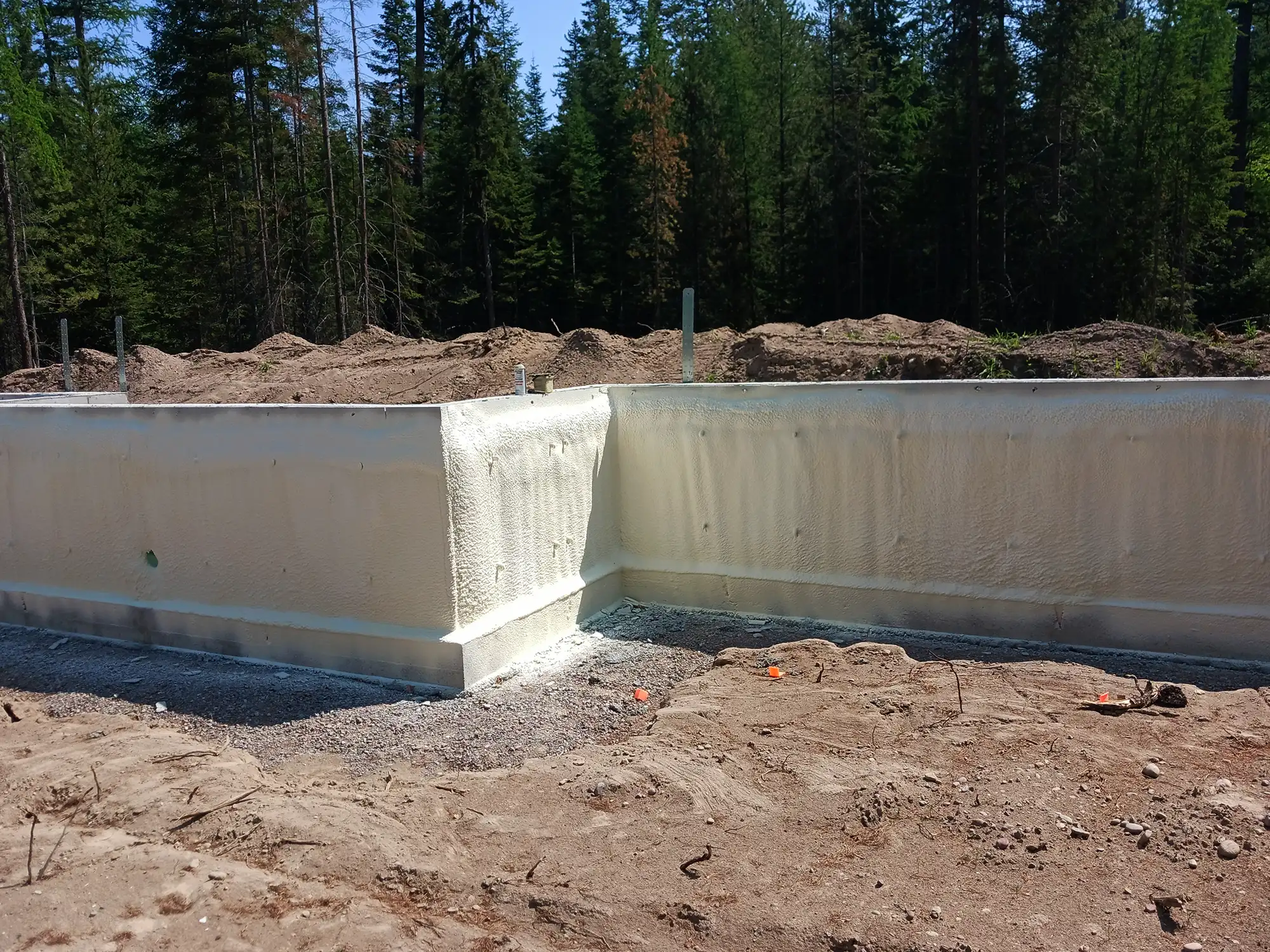 True North Insulation project photo showing insulation materials and application