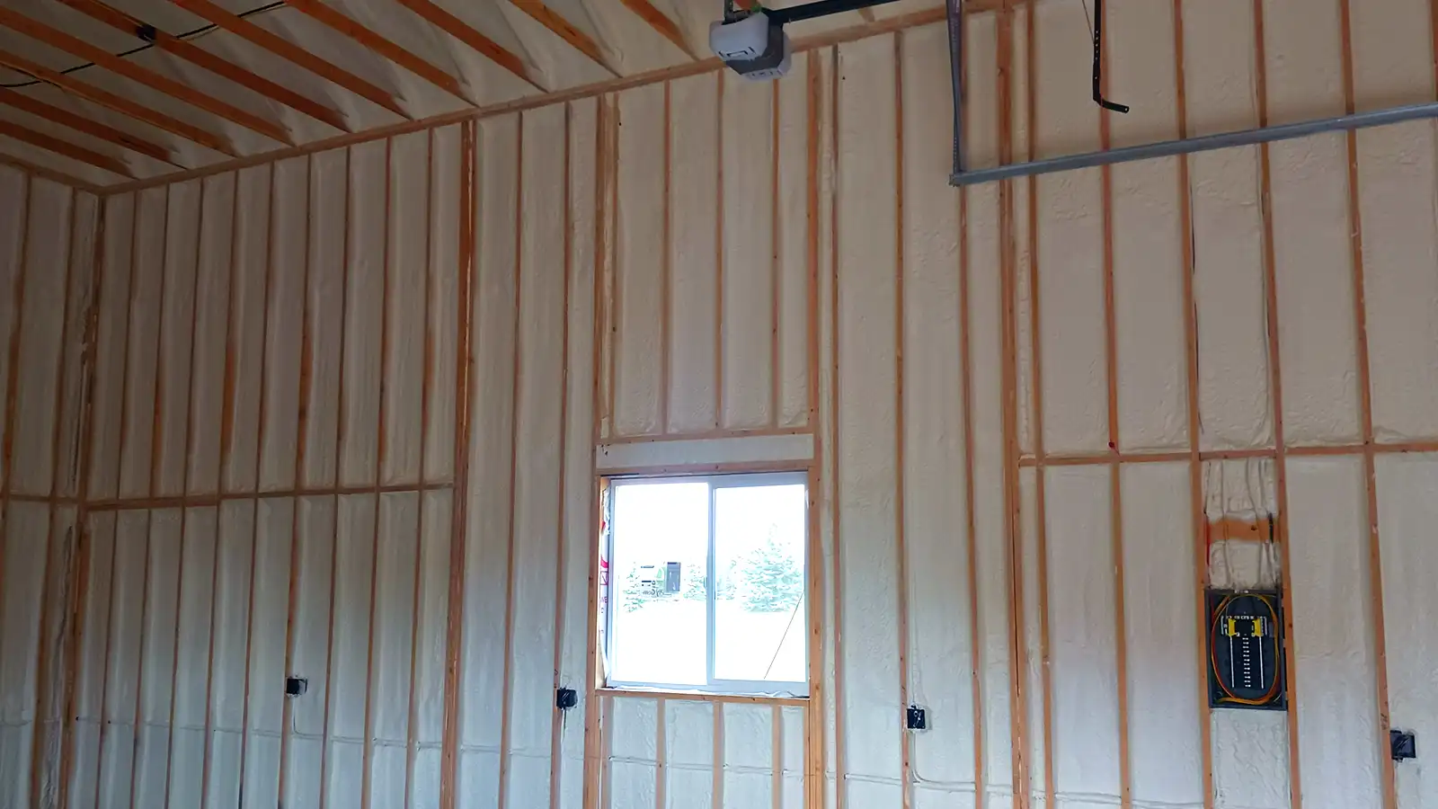 True North Insulation project photo showing insulation installation