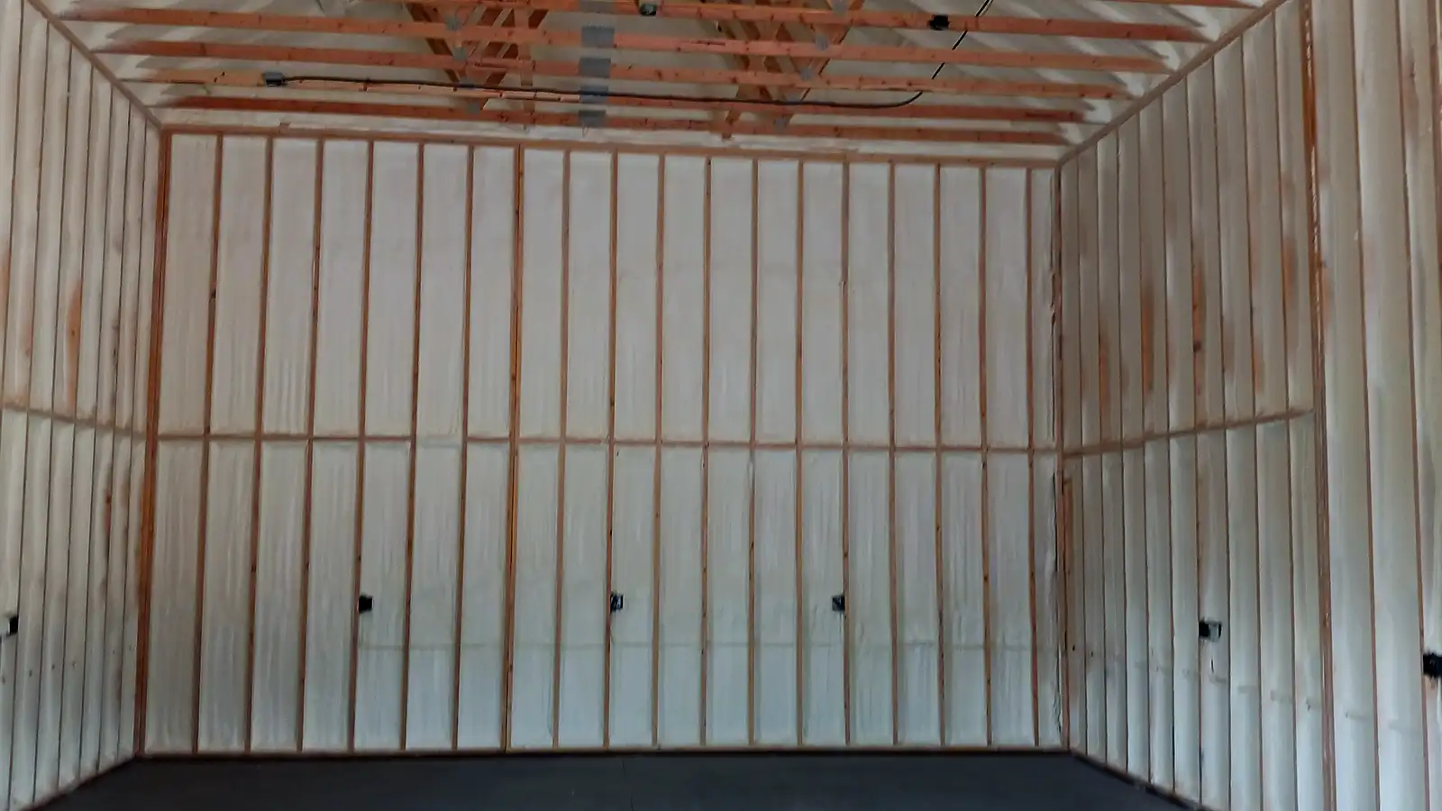 True North Insulation project photo showing insulation materials and application